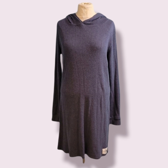 Calvin Klein Jeans Hoodie Lounger Navy sz XL - Picture 2 of 12